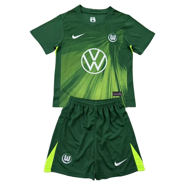 VfL Wolfsburg Fodboldtrøje Børn Hjemmebane 25/26 VfL Wolfsburg Fodboldtrøje Børn Hjemmebane 25/26