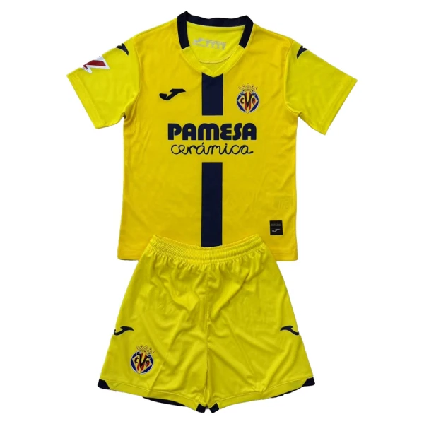Villarreal Fodboldtrøje Børn Hjemmebane 25/26 Villarreal Fodboldtrøje Børn Hjemmebane 25/26