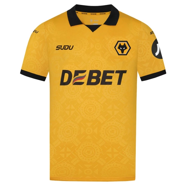 Wolverhampton Fodboldtrøje Herre Hjemmebane 25/26 Wolverhampton Fodboldtrøje Herre Hjemmebane 25/26