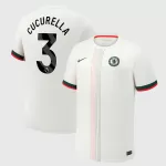 Chelsea Cucurella 3 Fodboldtrøje Herre Udebane 25/26