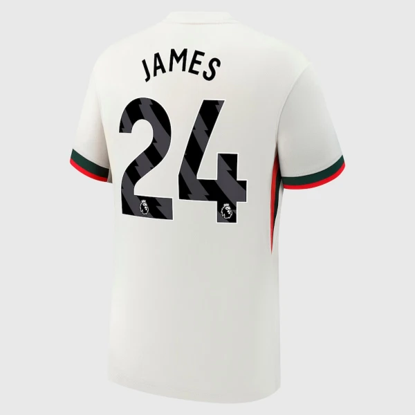 Chelsea James 24 Fodboldtrøje Herre Udebane 25/26