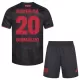 Bayer Leverkusen Alejandro Grimaldo 20 Fodboldtrøje Børn Hjemmebane 25/26 Bayer Leverkusen Alejandro Grimaldo 20 Fodboldtrøje Børn Hjemmebane 25/26