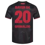 Bayer Leverkusen Alejandro Grimaldo 20 Fodboldtrøje Herre Hjemmebane 25/26