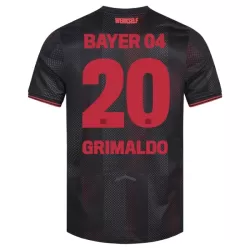 Bayer Leverkusen Alejandro Grimaldo 20 Fodboldtrøje Herre Hjemmebane 25/26