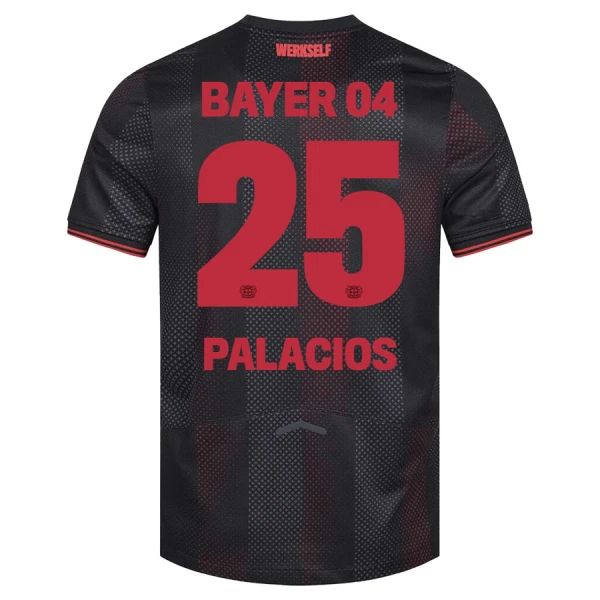 Bayer Leverkusen Exequiel Palacios 25 Fodboldtrøje Herre Hjemmebane 25/26 Bayer Leverkusen Exequiel Palacios 25 Fodboldtrøje Herre Hjemmebane 25/26