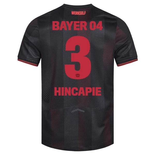 Bayer Leverkusen Piero Hincapie 3 Fodboldtrøje Herre Hjemmebane 25/26 Bayer Leverkusen Piero Hincapie 3 Fodboldtrøje Herre Hjemmebane 25/26