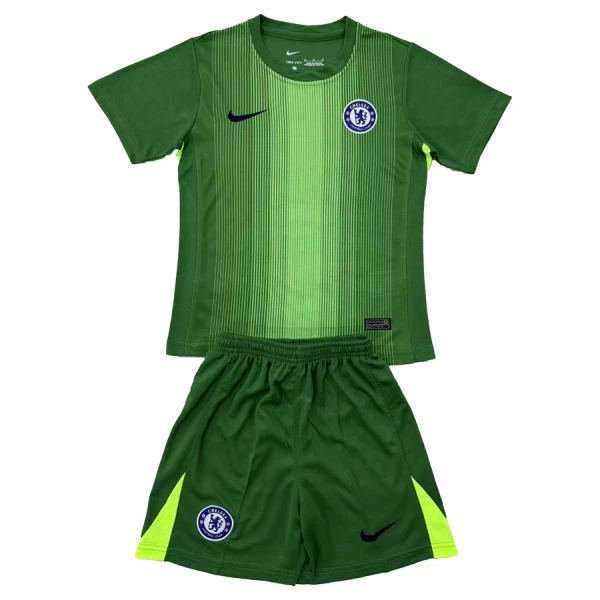 Chelsea Målmandstrøje Børn 25/26 Grøn Chelsea Målmandstrøje Børn 25/26 Grøn