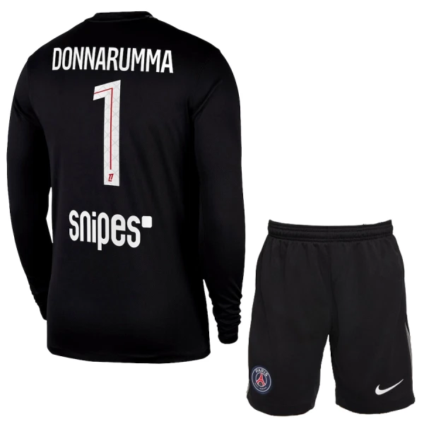 Paris Saint-Germain Gianluigi Donnarumma 1 Målmandstrøje Børn 25/26 Langærmet Paris Saint-Germain Gianluigi Donnarumma 1 Målmandstrøje Børn 25/26 Langærmet