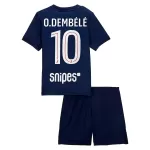 Paris Saint-Germain O. Dembele 10 Fodboldtrøje Børn Hjemmebane 25/26