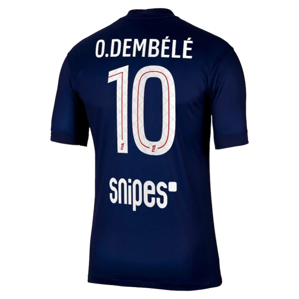 Paris Saint-Germain O. Dembele 10 Fodboldtrøje Herre Hjemmebane 25/26
