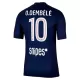 Paris Saint-Germain O. Dembele 10 Fodboldtrøje Herre Hjemmebane 25/26