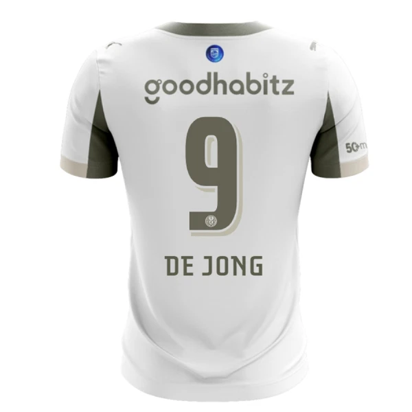 PSV Eindhoven De Jong 9 Fodboldtrøje Herre Tredje 25/26 PSV Eindhoven De Jong 9 Fodboldtrøje Herre Tredje 25/26