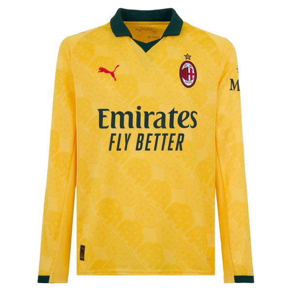 AC Milan Fodboldtrøje Herre Tredje 25/26 Langærmet AC Milan Fodboldtrøje Herre Tredje 25/26 Langærmet