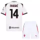 AC Milan Modrić 14 Fodboldtrøje Børn Udebane 25/26 AC Milan Modrić 14 Fodboldtrøje Børn Udebane 25/26