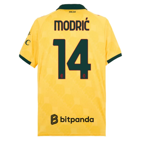 AC Milan Modrić 14 Fodboldtrøje Herre Tredje 25/26 AC Milan Modrić 14 Fodboldtrøje Herre Tredje 25/26