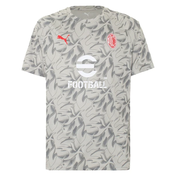 AC Milan Pre-Match Fodboldtrøje Herre 25/26 Grå
