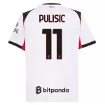 AC Milan Pulisic 11 Fodboldtrøje Herre Udebane 25/26