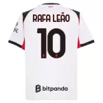 AC Milan Rafael Leao 10 Fodboldtrøje Herre Udebane 25/26