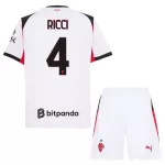 AC Milan Ricci 4 Fodboldtrøje Børn Udebane 25/26