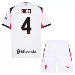 AC Milan Ricci 4 Fodboldtrøje Børn Udebane 25/26