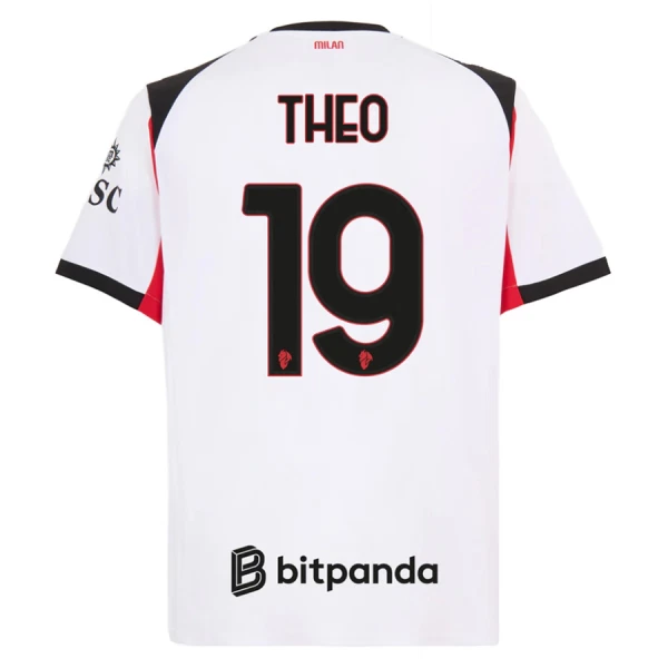AC Milan Theo 19 Fodboldtrøje Herre Udebane 25/26 AC Milan Theo 19 Fodboldtrøje Herre Udebane 25/26