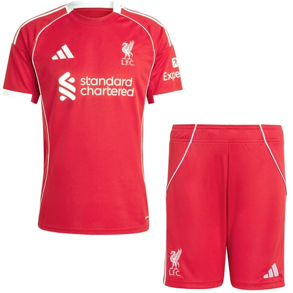 Liverpool Fodboldtrøje Børn Hjemmebane 25/26 Liverpool Fodboldtrøje Børn Hjemmebane 25/26
