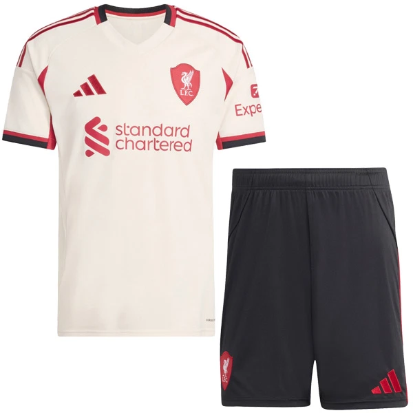 Liverpool Fodboldtrøje Børn Udebane 25/26 Liverpool Fodboldtrøje Børn Udebane 25/26