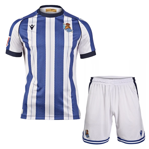 Real Sociedad Fodboldtrøje Børn Hjemmebane 25/26 Real Sociedad Fodboldtrøje Børn Hjemmebane 25/26