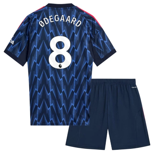 Arsenal Ødegaard 8 Fodboldtrøje Børn Udebane 25/26 Arsenal Ødegaard 8 Fodboldtrøje Børn Udebane 25/26