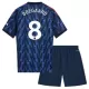 Arsenal Ødegaard 8 Fodboldtrøje Børn Udebane 25/26 Arsenal Ødegaard 8 Fodboldtrøje Børn Udebane 25/26