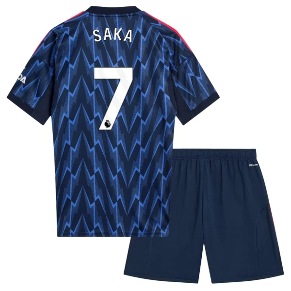 Arsenal Saka 7 Fodboldtrøje Børn Udebane 25/26 Arsenal Saka 7 Fodboldtrøje Børn Udebane 25/26