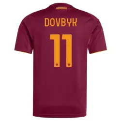 AS Roma Dovbyk 11 Fodboldtrøje Herre Hjemmebane 25/26