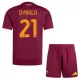 AS Roma Dybala 21 Fodboldtrøje Børn Hjemmebane 25/26 AS Roma Dybala 21 Fodboldtrøje Børn Hjemmebane 25/26
