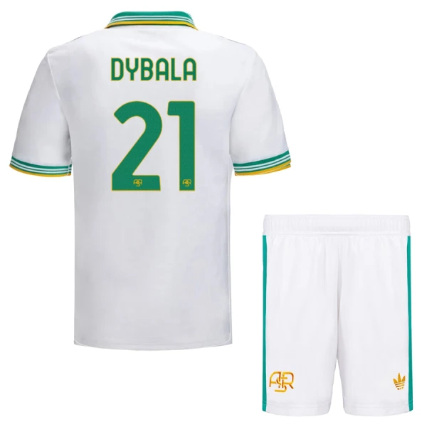 AS Roma Dybala 21 Fodboldtrøje Børn Tredje 25/26 AS Roma Dybala 21 Fodboldtrøje Børn Tredje 25/26