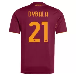 AS Roma Dybala 21 Fodboldtrøje Herre Hjemmebane 25/26
