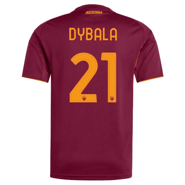 AS Roma Dybala 21 Fodboldtrøje Herre Hjemmebane 25/26 AS Roma Dybala 21 Fodboldtrøje Herre Hjemmebane 25/26