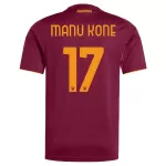 AS Roma Manu Kone 17 Fodboldtrøje Herre Hjemmebane 25/26