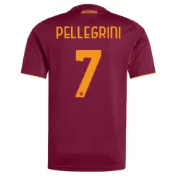 AS Roma Pellegrini 7 Fodboldtrøje Herre Hjemmebane 25/26