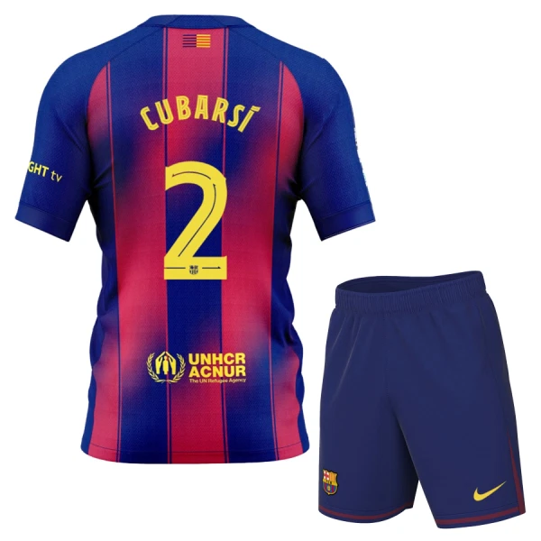 FC Barcelona Cubarsi 2 Fodboldtrøje Børn Hjemmebane 25/26
