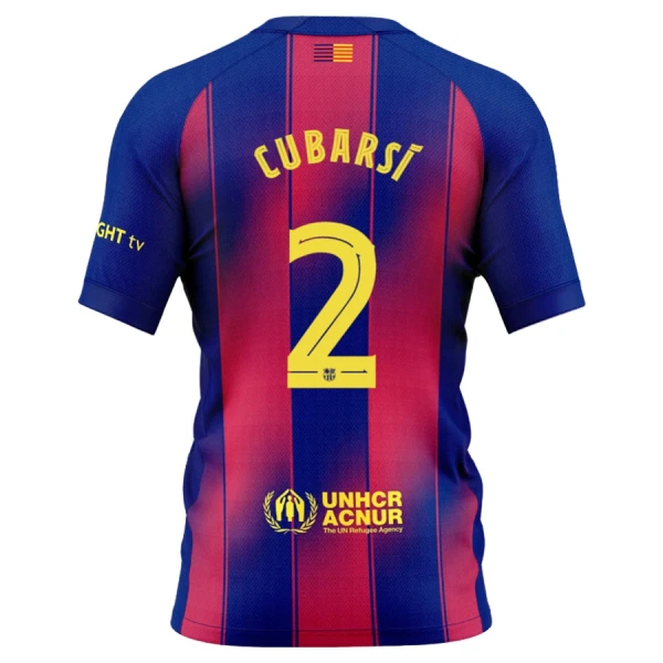 FC Barcelona Cubarsi 2 Fodboldtrøje Børn Hjemmebane 25/26
