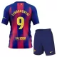 FC Barcelona Lewandowski 9 Fodboldtrøje Børn Hjemmebane 25/26 FC Barcelona Lewandowski 9 Fodboldtrøje Børn Hjemmebane 25/26