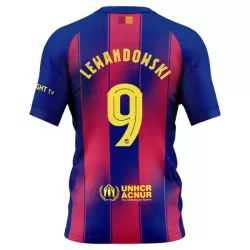 FC Barcelona Lewandowski 9 Fodboldtrøje Herre Hjemmebane 25/26