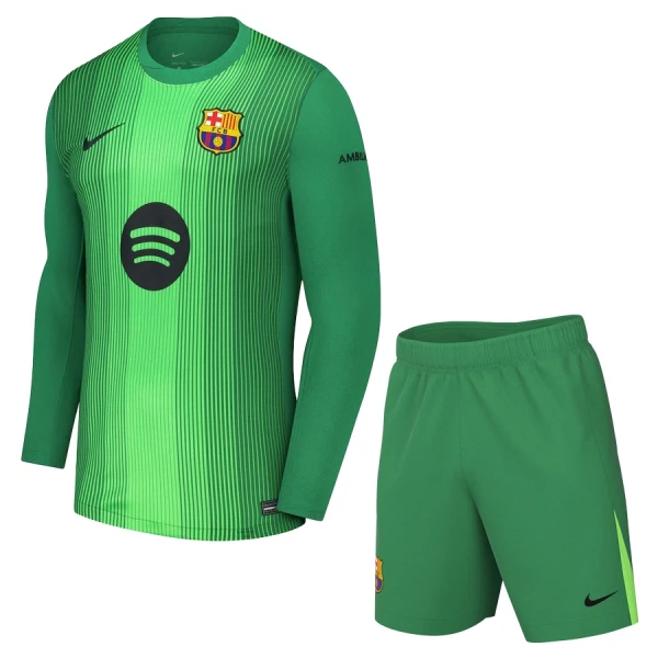 FC Barcelona Målmandstrøje Børn 25/26 Langærmet FC Barcelona Målmandstrøje Børn 25/26 Langærmet