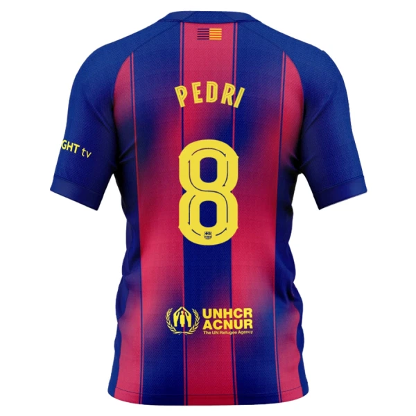 FC Barcelona Pedri 8 Fodboldtrøje Herre Hjemmebane 25/26 FC Barcelona Pedri 8 Fodboldtrøje Herre Hjemmebane 25/26