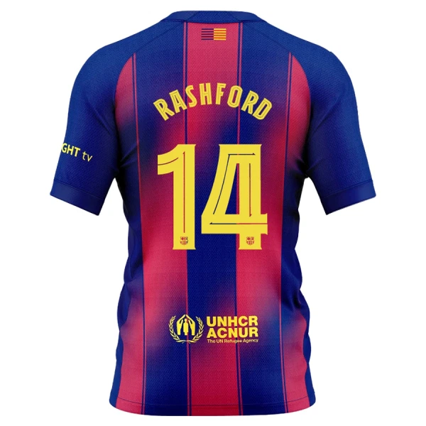 FC Barcelona Rashford 14 Fodboldtrøje Herre Tredje 25/26 FC Barcelona Rashford 14 Fodboldtrøje Herre Tredje 25/26