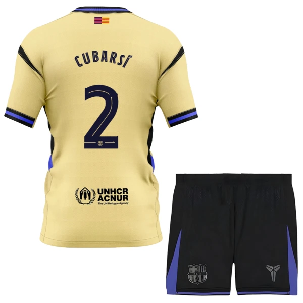 FC Barcelona x Kobe Bryant Cubarsi 2 Fodboldtrøje Børn Udebane 25/26 FC Barcelona x Kobe Bryant Cubarsi 2 Fodboldtrøje Børn Udebane 25/26
