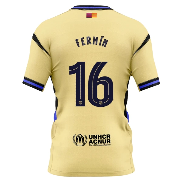 FC Barcelona x Kobe Bryant Fermin 16 Fodboldtrøje Herre Udebane 25/26 FC Barcelona x Kobe Bryant Fermin 16 Fodboldtrøje Herre Udebane 25/26