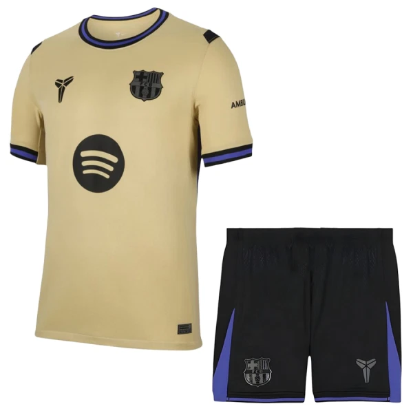 FC Barcelona x Kobe Bryant Fodboldtrøje Børn Udebane 25/26 FC Barcelona x Kobe Bryant Fodboldtrøje Børn Udebane 25/26