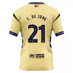 FC Barcelona x Kobe Bryant Frenkie de Jong 21 Fodboldtrøje Herre Udebane 25/26