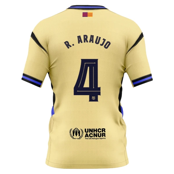 FC Barcelona x Kobe Bryant R. Araujo 4 Fodboldtrøje Herre Udebane 25/26 FC Barcelona x Kobe Bryant R. Araujo 4 Fodboldtrøje Herre Udebane 25/26